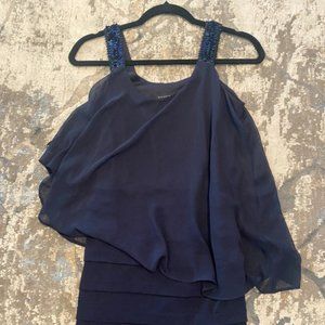 Navy Blue Dress-10P